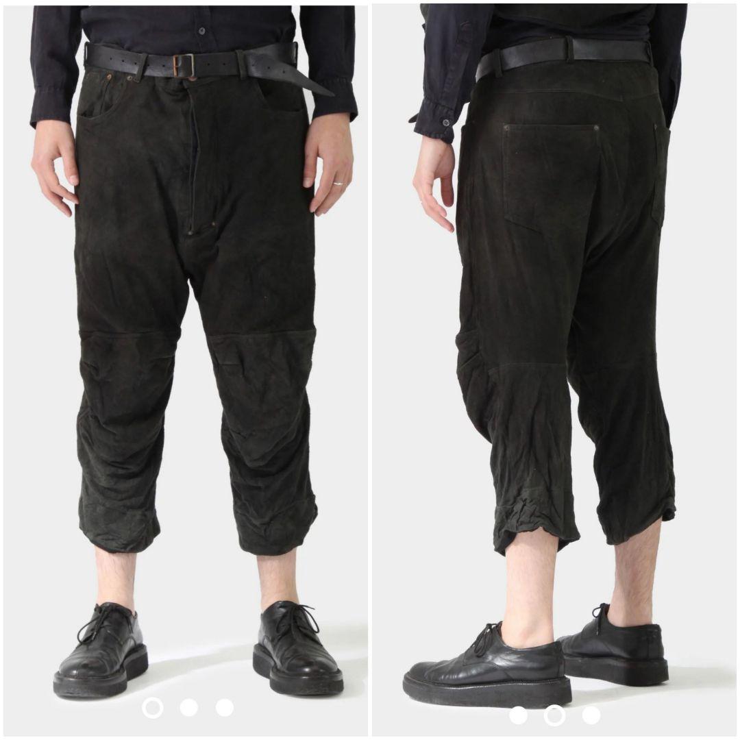 希少 Paul Harnden leather belt Jean