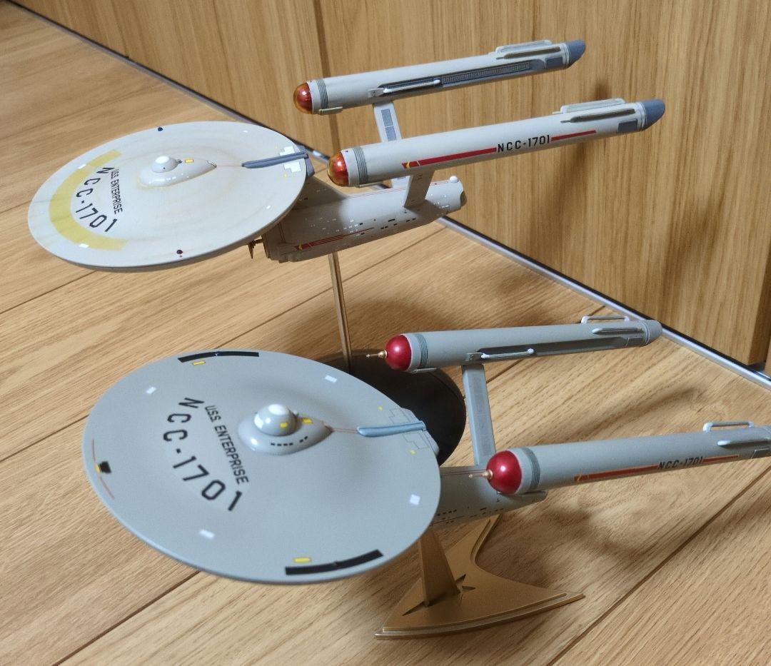 スタートレック　NCC-1701 エンタープライズ　TOS版とパイロット版
