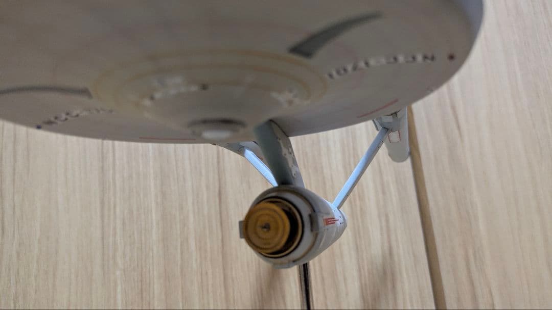 スタートレック　NCC-1701 エンタープライズ　TOS版とパイロット版