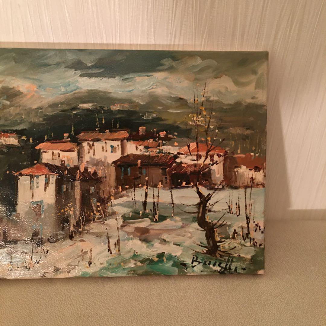 ヨーロッパ絵画直筆作品油絵