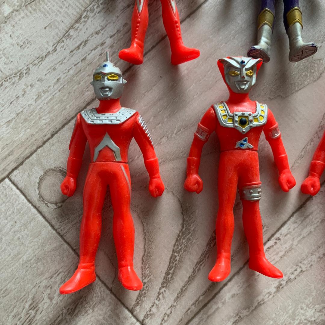 当時物 ソフビ人形 ウルトラ戦士11体セット ウルトラマン 円谷プロ 昭和