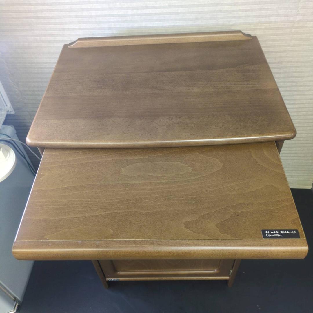 ☆☆カリモク家具　電話台　FAX台　エントランスラック　日本製