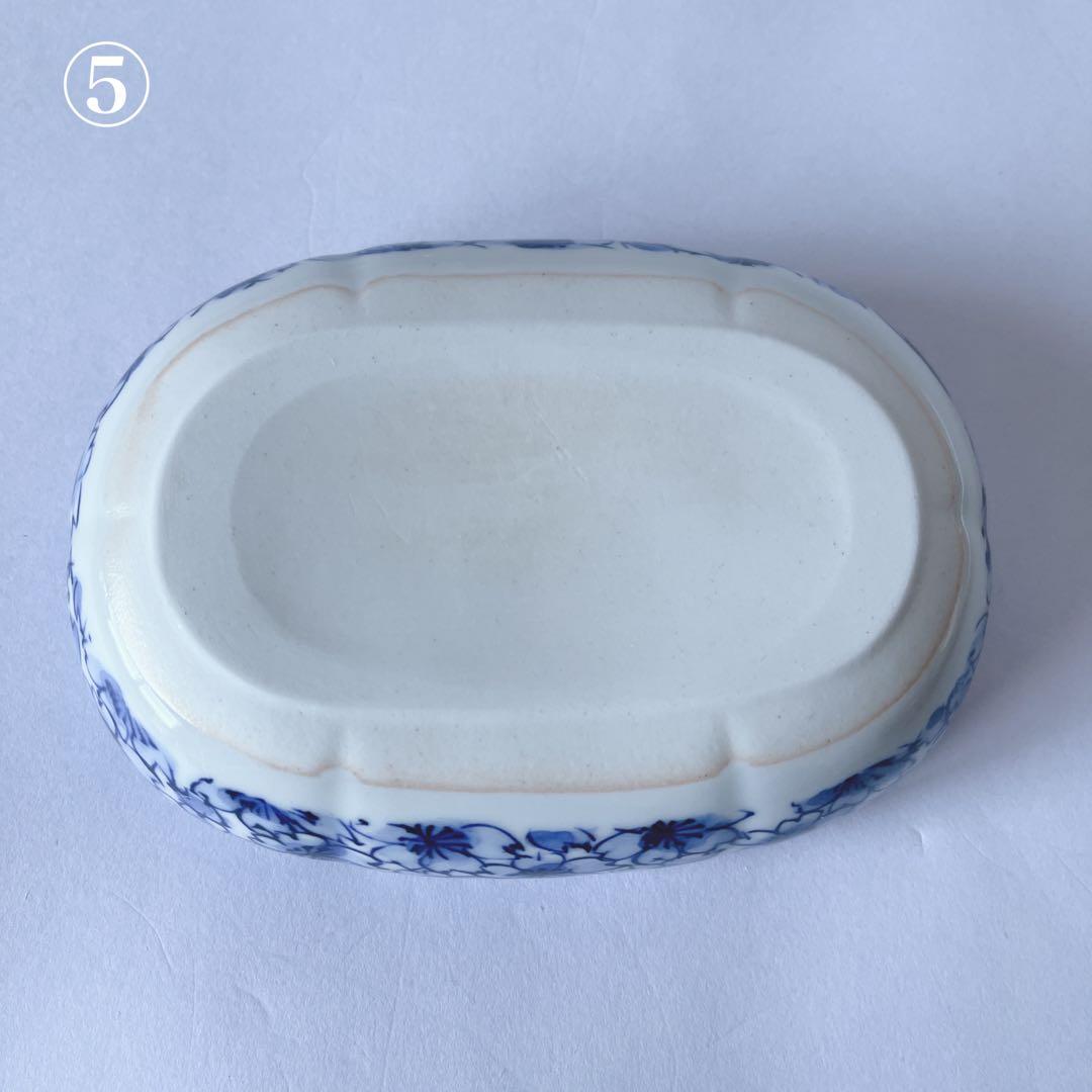 京焼　清水焼　正峰窯　染付桜尽　向付