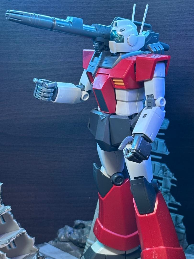 【ガンプラ完成品】 MG ジム・キャノン
