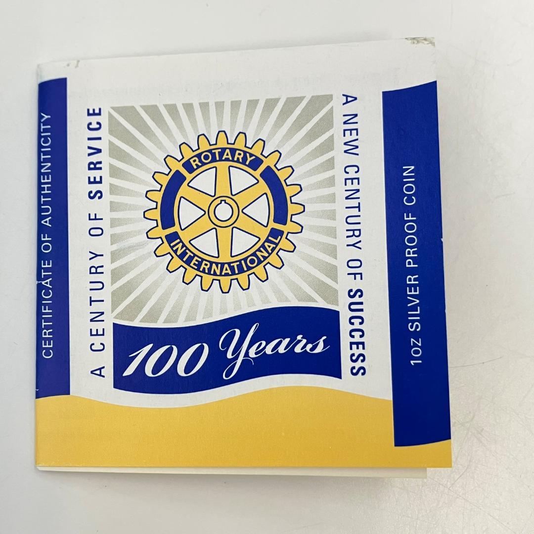 オーストラリア造幣局発行　国際ロータリー100周年記念　2005年