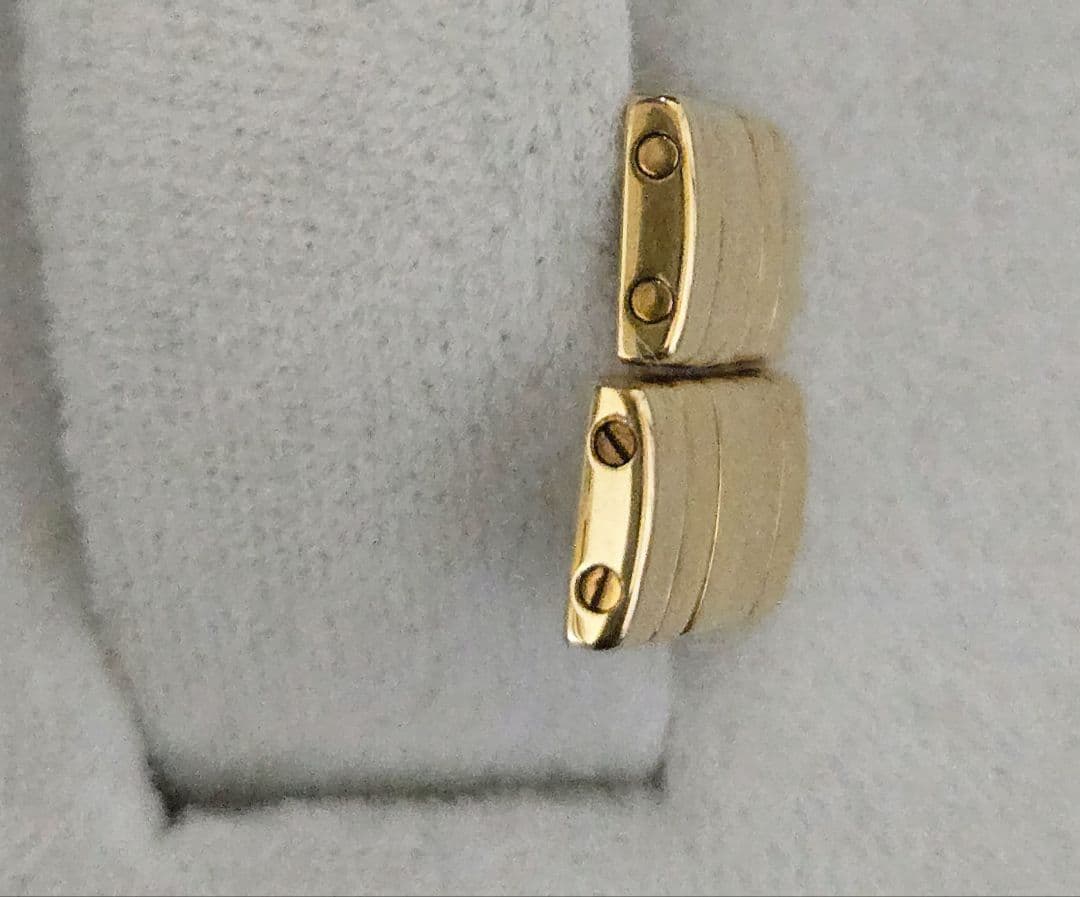 Cartierカルティエ　パンテールSM18Kベルトコマ×２個　時計ケース保証書