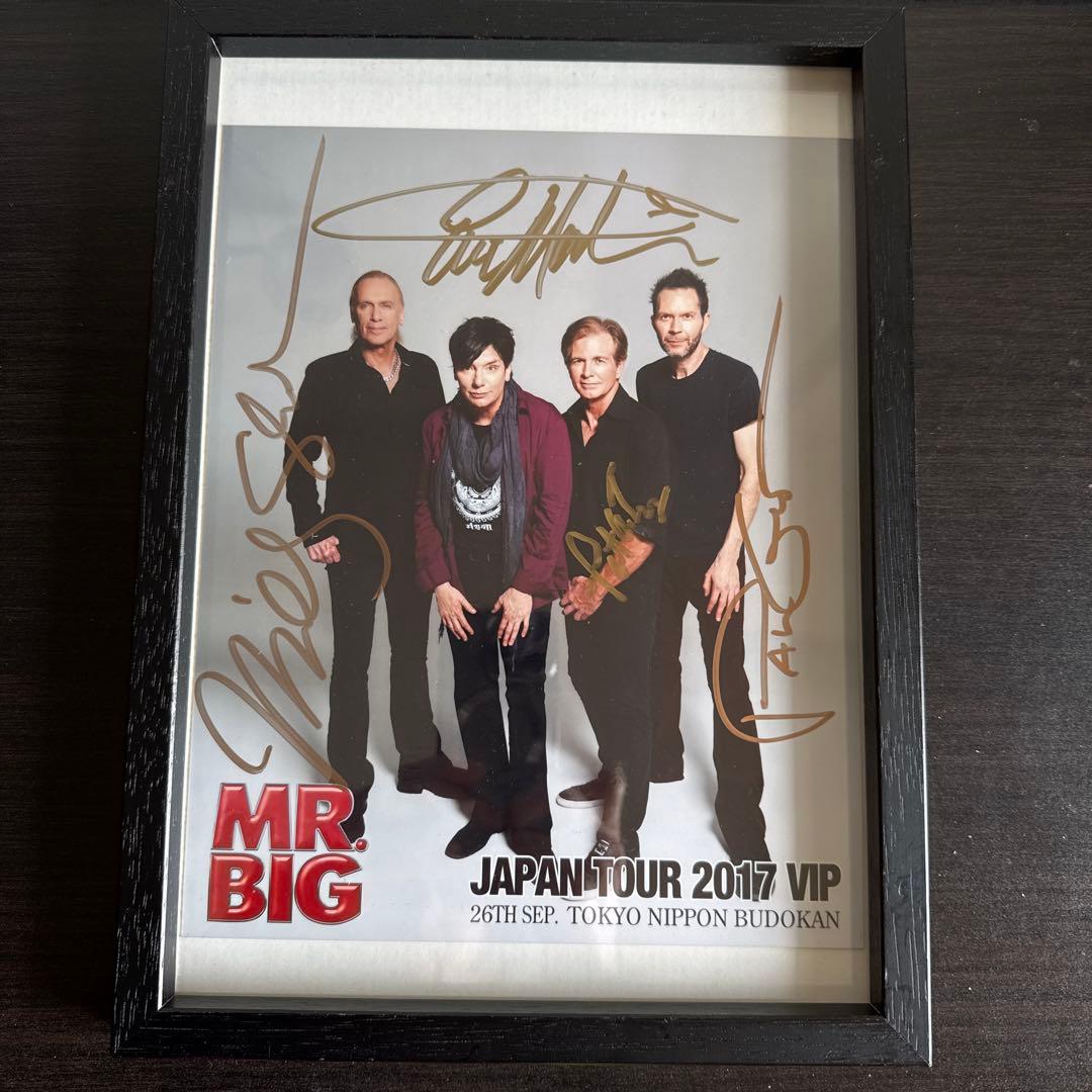 MR.BIGオリジナルメンバー超美品直筆貴重サイン