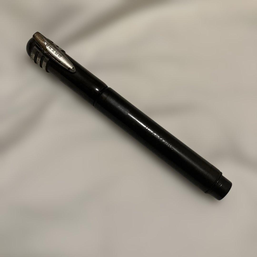 RG.DESIGN HERMES 万年筆 ペン先14KTゴールド ビンテージ