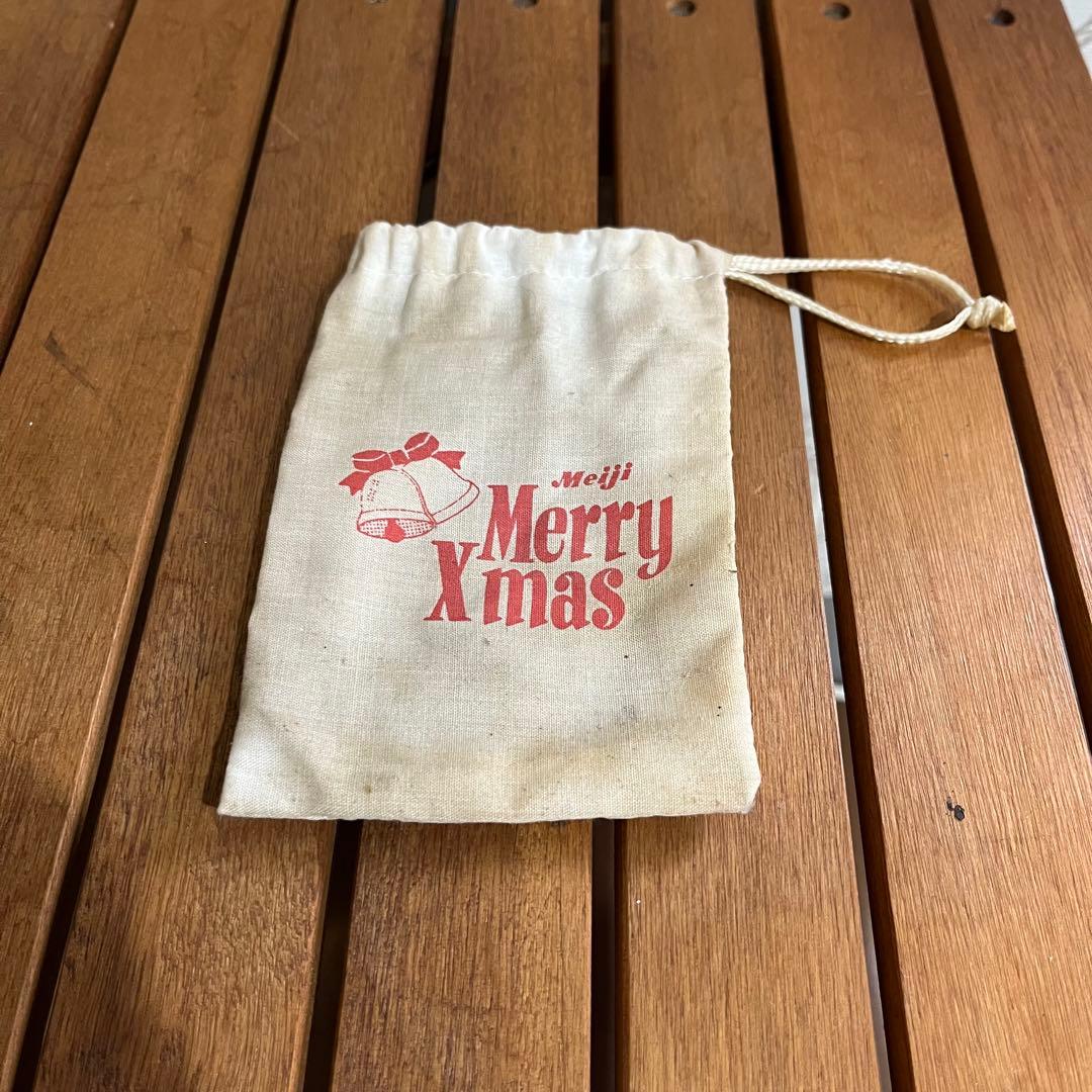 【アンティーク】Meiji CMらんど カールおじさん サンタコス ソフビ人形