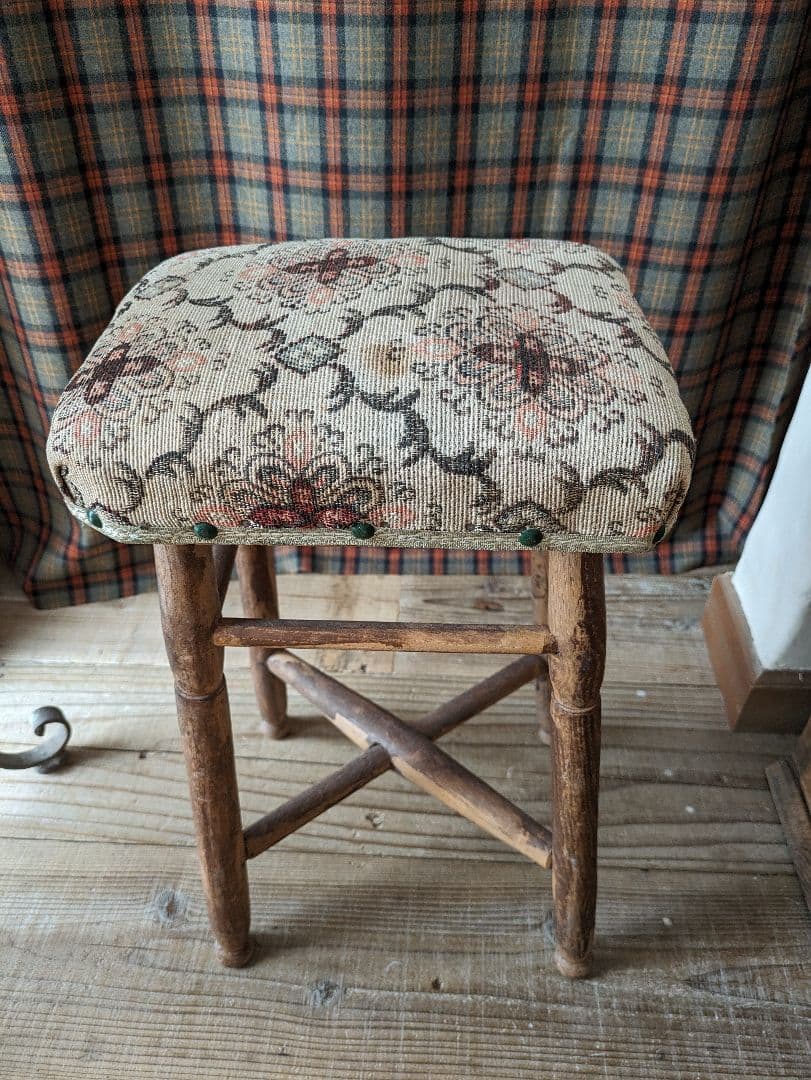 フランス　アンティーク　スツール　椅子