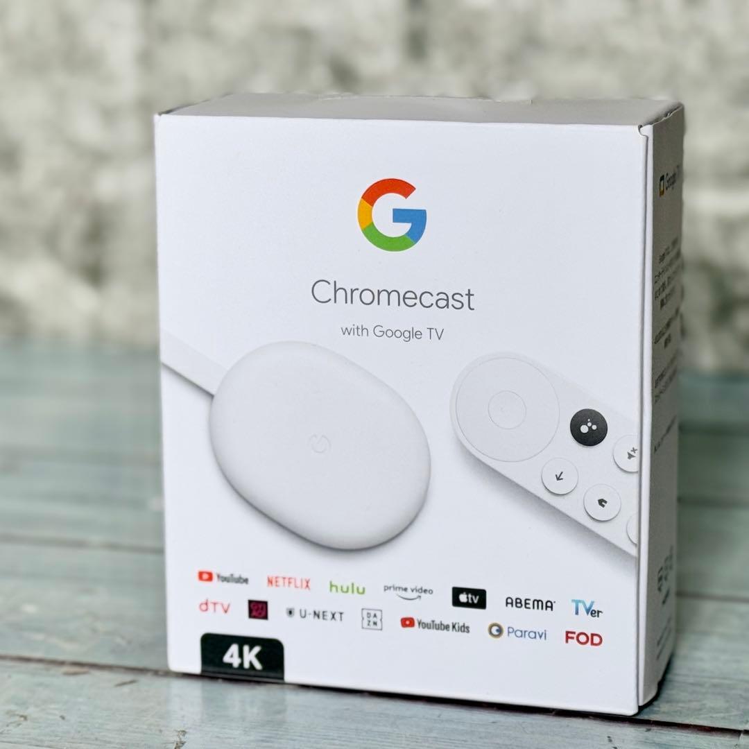 Google Chromecast 4K対応 ストリーミングデバイス