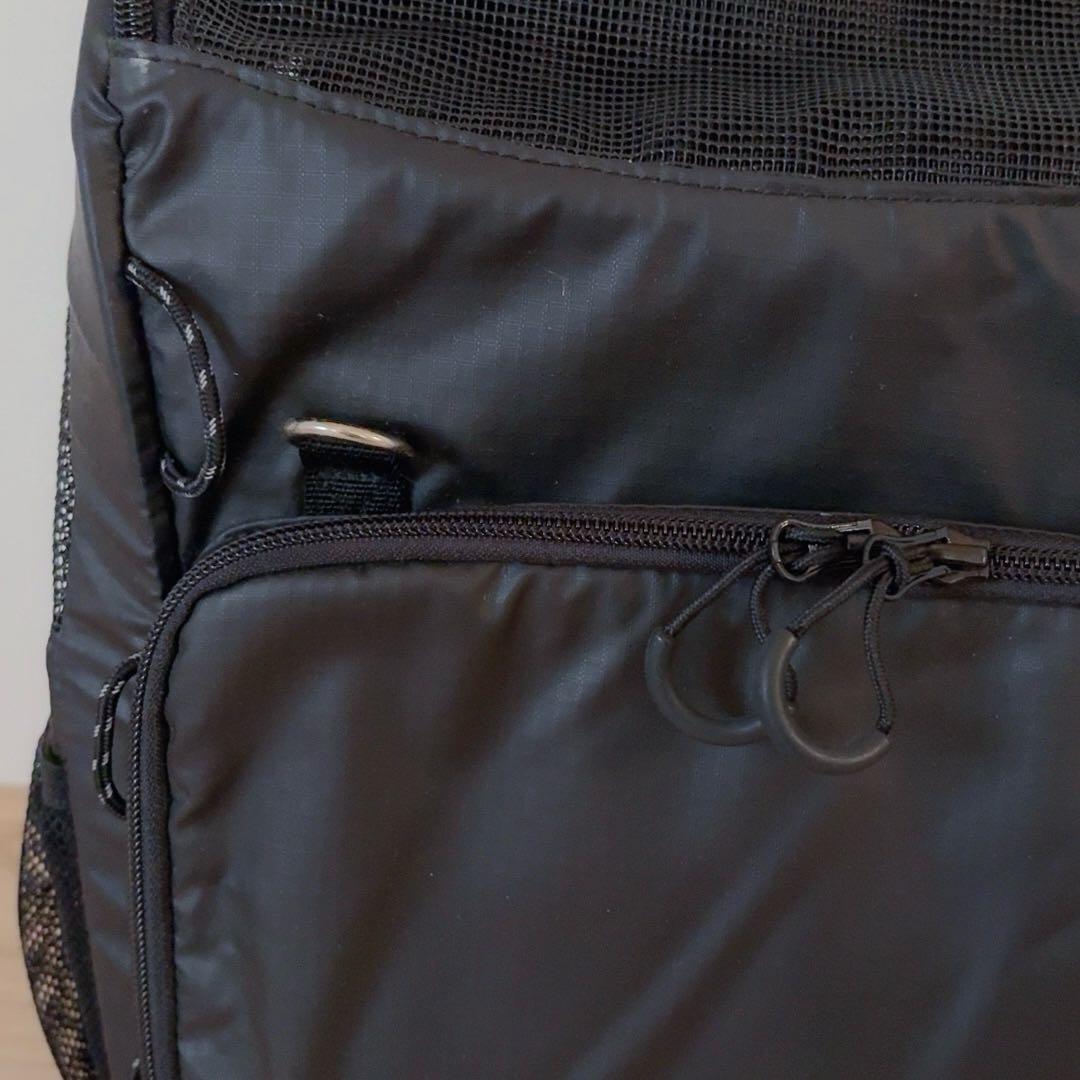 エアバギー 3ウェイバックパックキャリー レギュラー ブラック 黒 リュック 犬