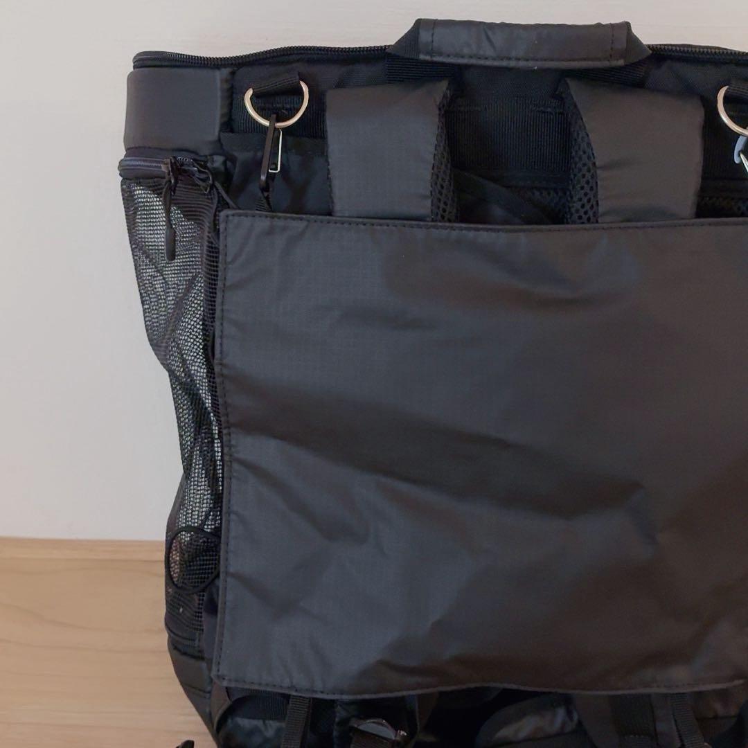 エアバギー 3ウェイバックパックキャリー レギュラー ブラック 黒 リュック 犬