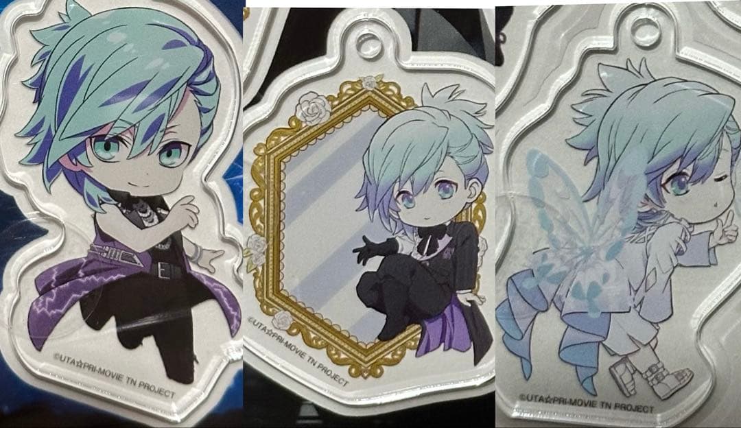 うたプリ タブナイ アクキー 藍 (キンクリ堂、ゲーマーズ、とらのあな)