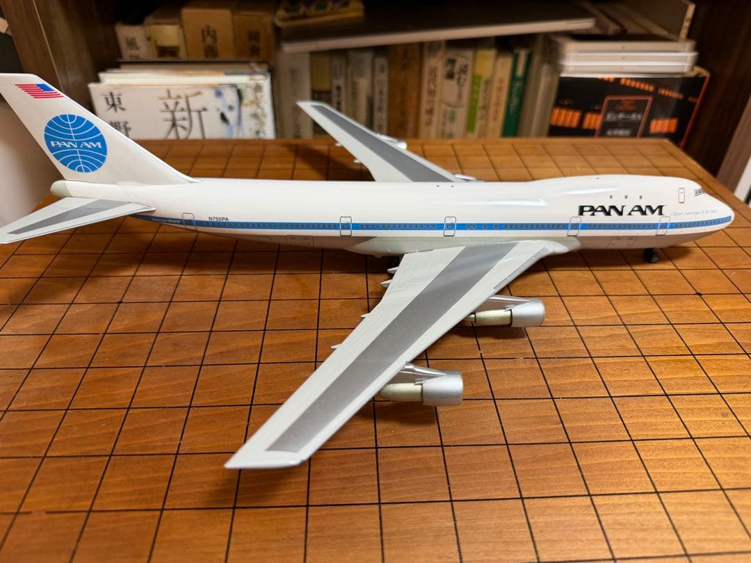 PAN AM 747-100 スケール1:200 パンアメリカン航空飛行機模型