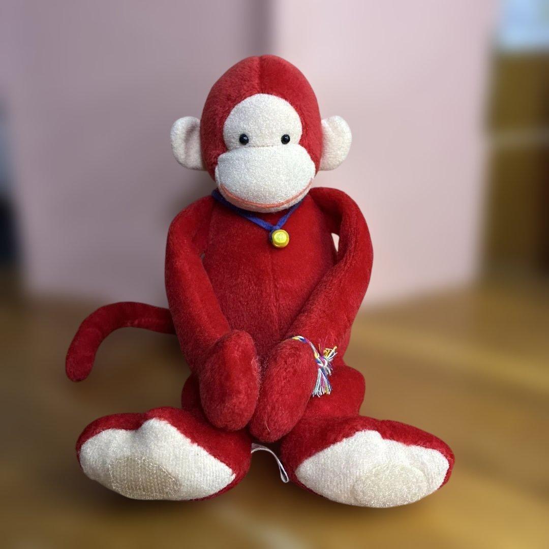 sekiguchi プロミスリング ミサンガ モンキー 赤