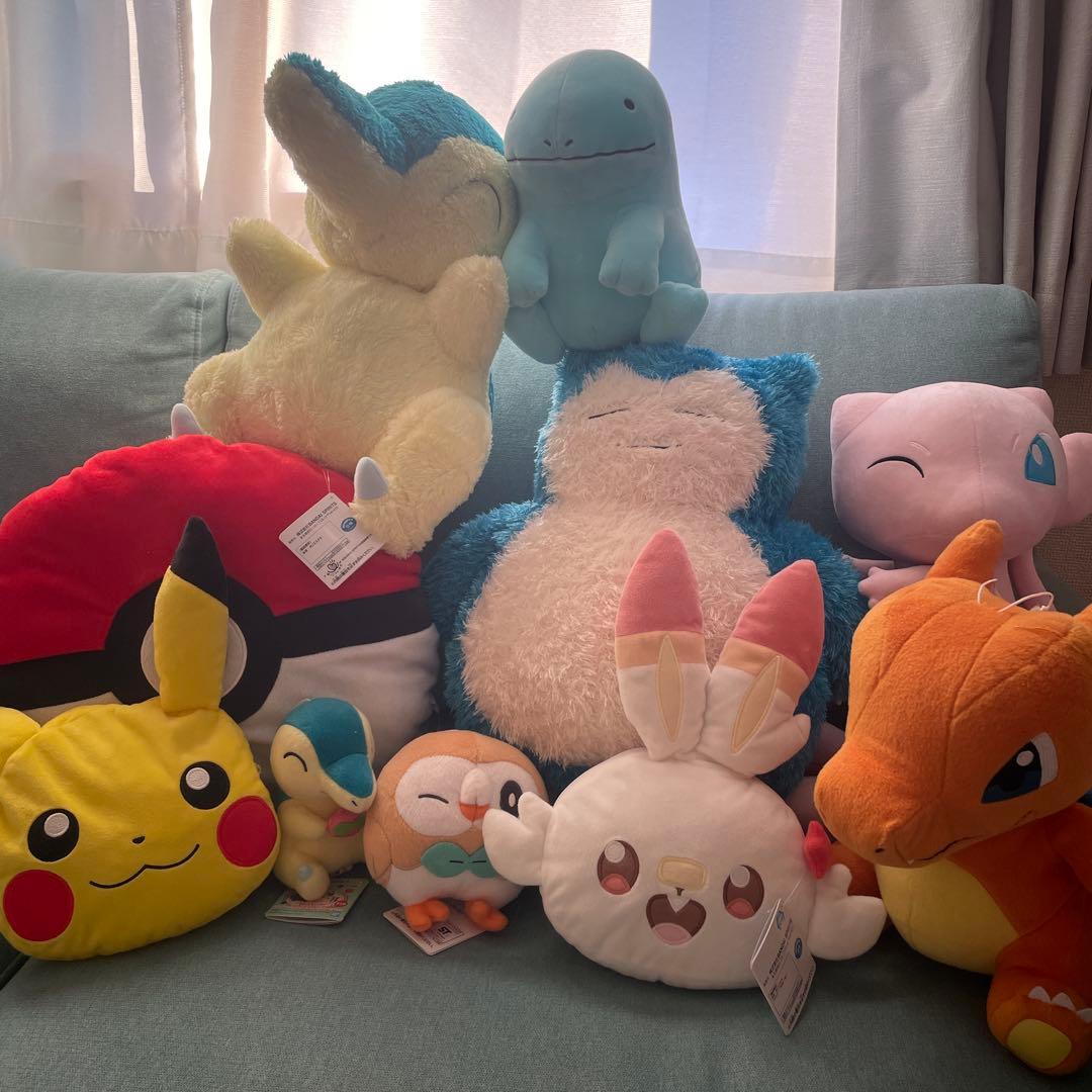 ポケモン ぬいぐるみ　10点　セット　Pokémon