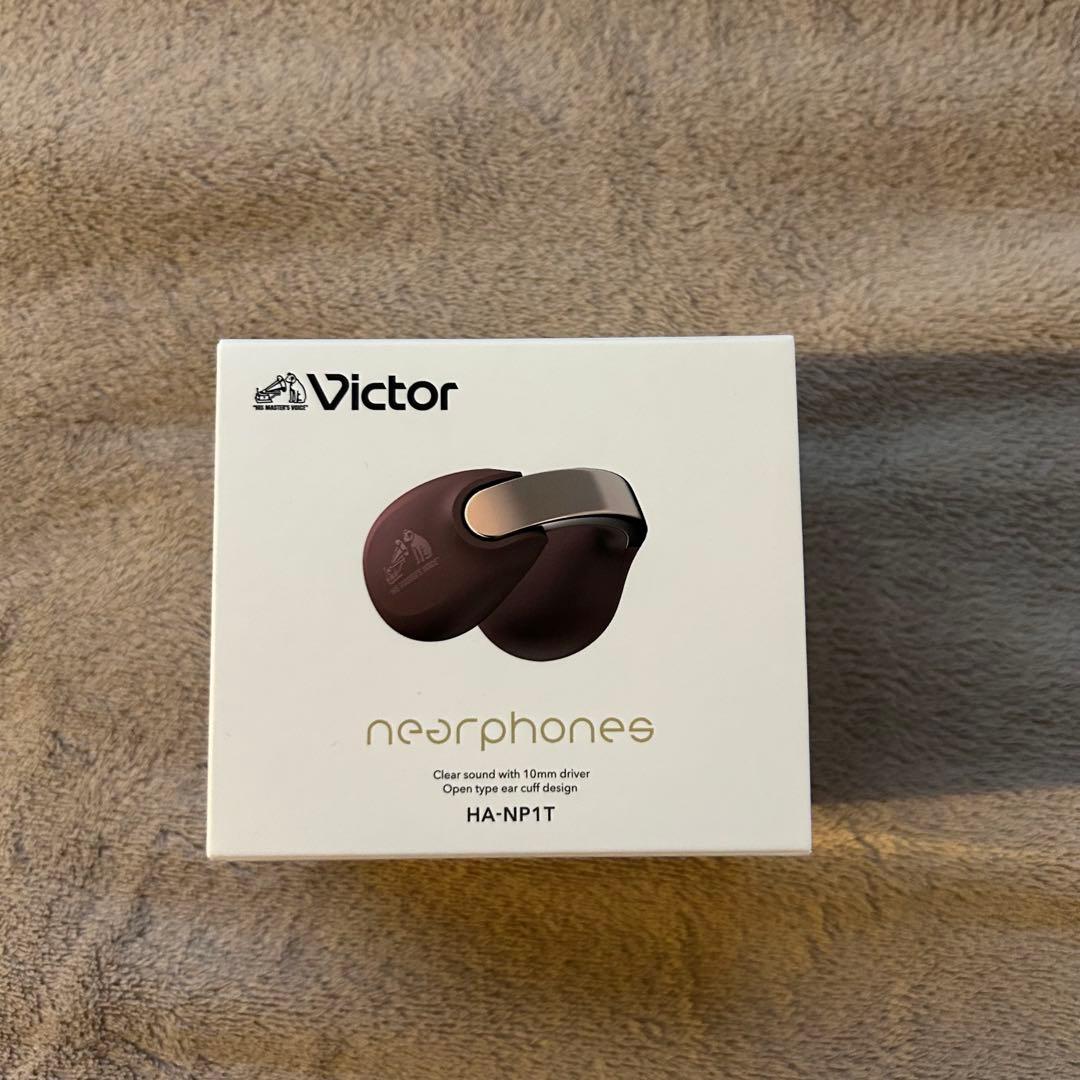 ケンウッド ビクター　ワイヤレスイヤホンHA-NP1T マルーン