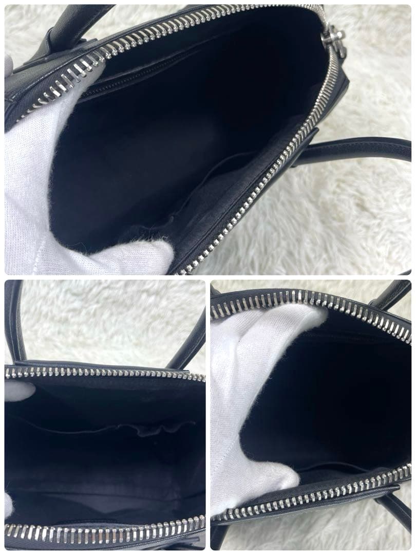 美品‼️GIVENCHY ハンドバッグ　アンティゴナ　2way ロゴ金具　レザー