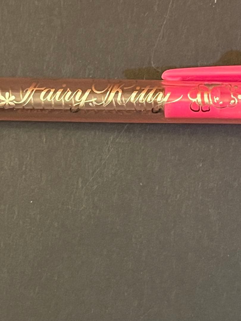 ハローキティ フェアリーキティシャーペンちょうちょ　花