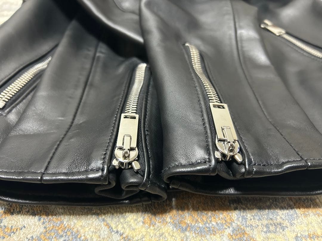 SOPH.×Schott シングルライダースジャケットS 36