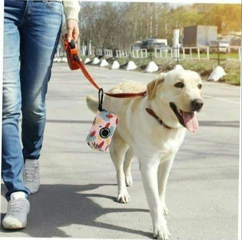 残り１点✨お散歩 トイレ袋 消臭ポーチ ハンズフリー