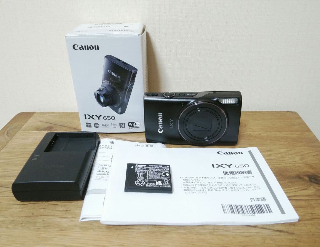 Canon IXY 650　デジカメ　コンデジ