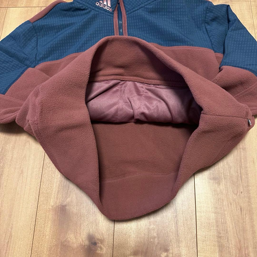 フリース　長袖　クロップド丈　ボアスカート　サイズL セットアップ　秋冬　温かい