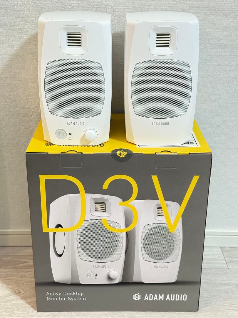 ADAM AUDIO アダムオーディオ D3V White
