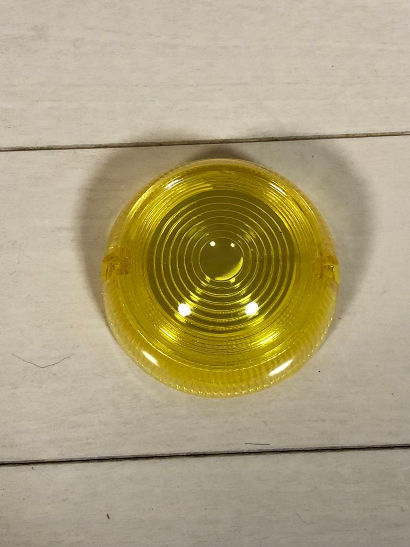 GT380 ウインカーレンズ　イエロー　黄色　黄ばみ　当時　サンパチ　クリア