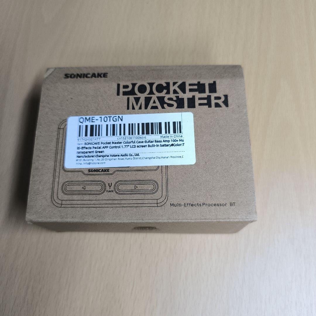 SONICAKE Pocket Master マルチエフェクター