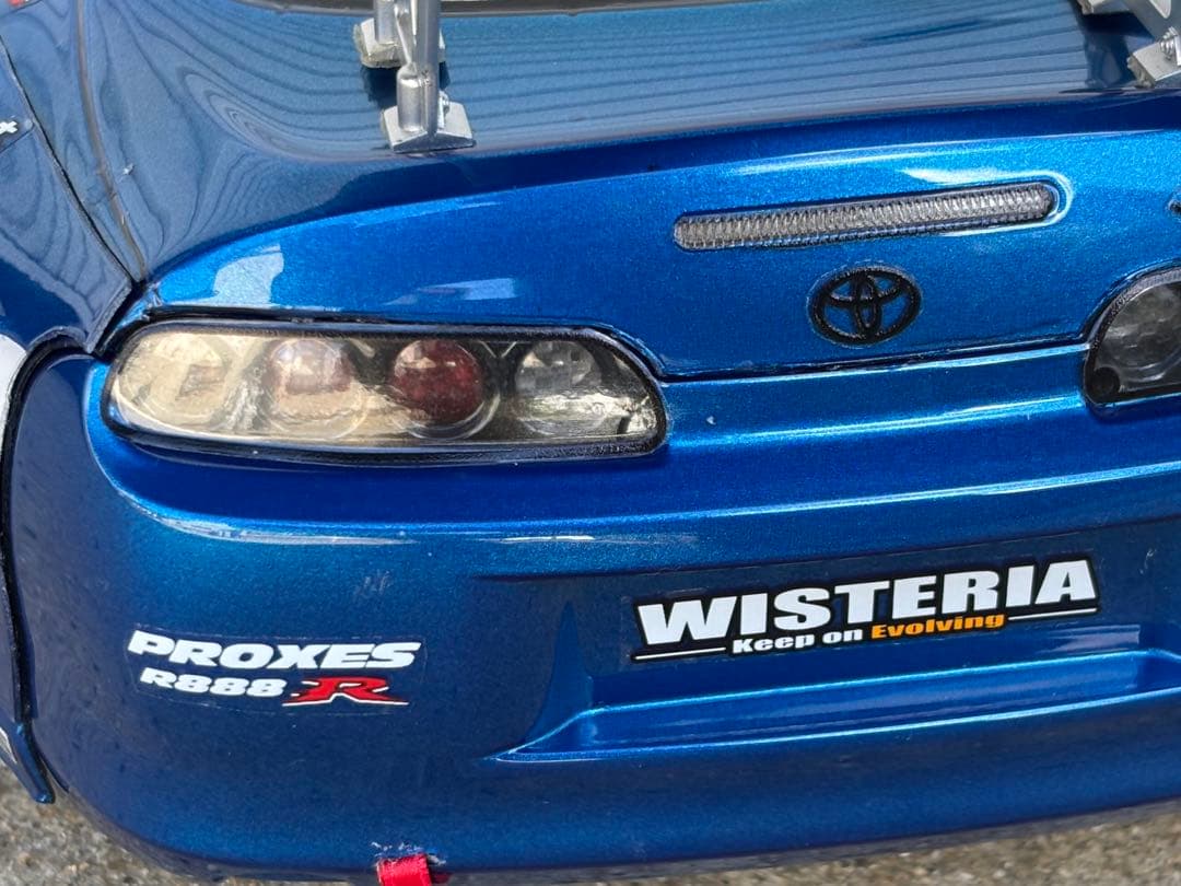 アディクション 80スープラ TOYO仕様 ラジドリボディ 塗装済未走行