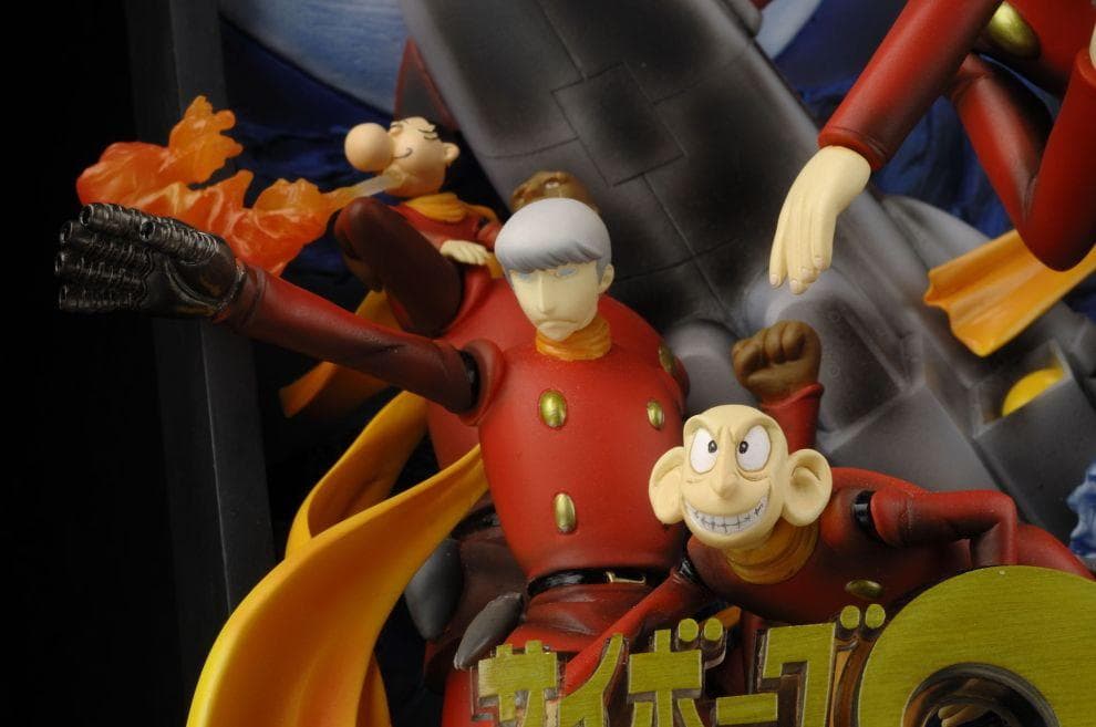 【未開封】サイボーグ009 立体ポスターアート R.A.W.S