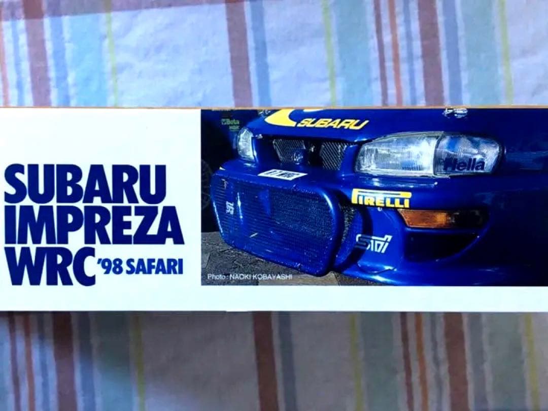絶版 タミヤ 1/24 スバル・インプレッサ WRC 1998年 サファリ仕様