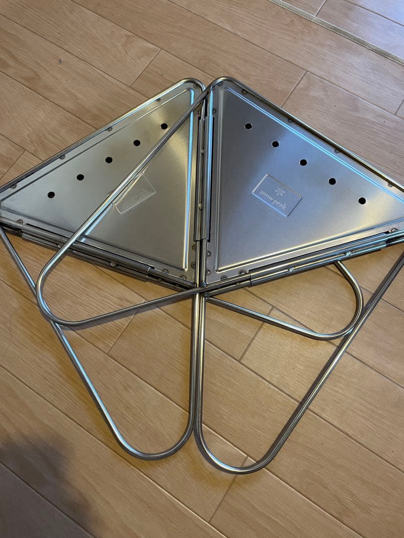 未使用含む　1度のみ使用　スノーピーク 焚き火台L 10点フルセット 焚き火台