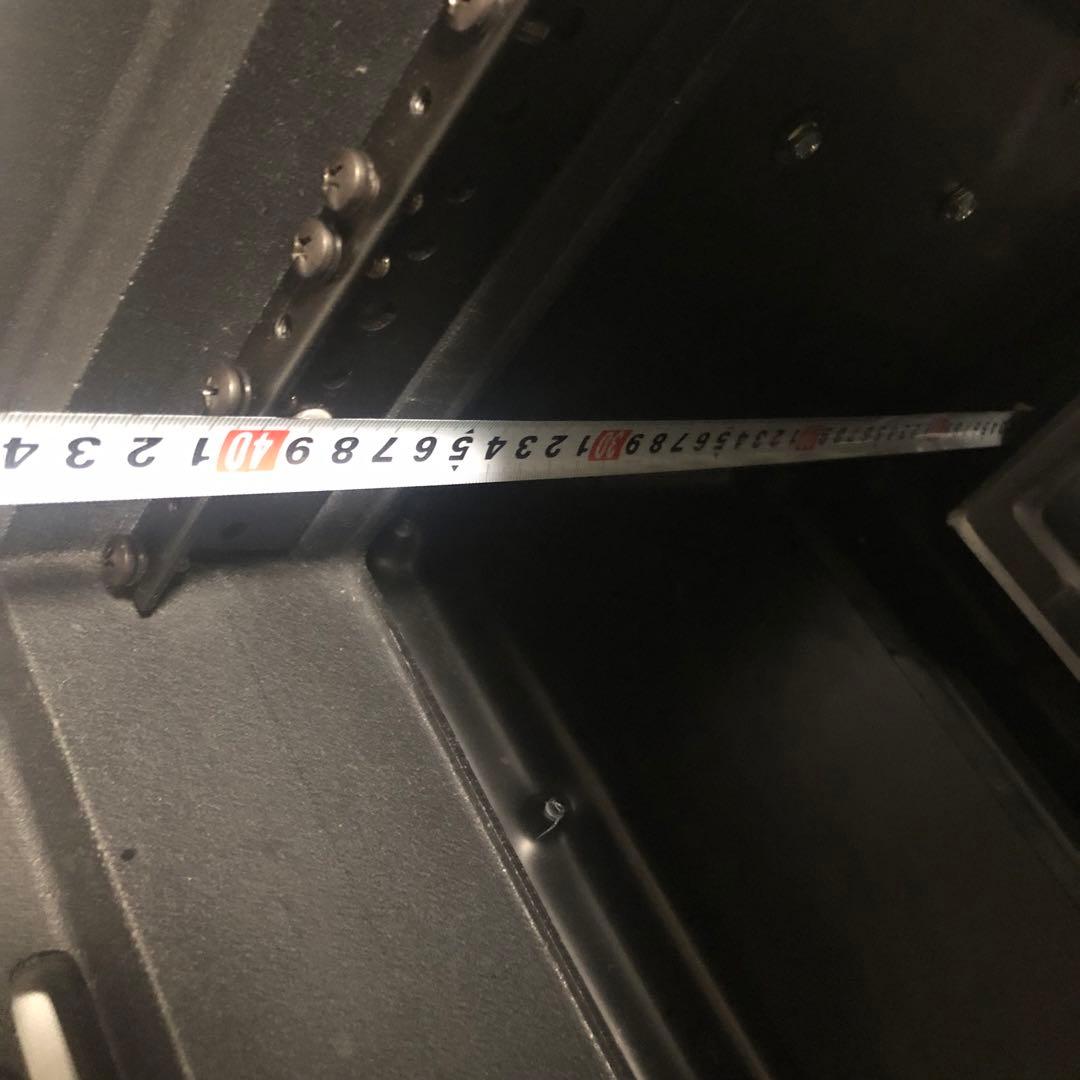 送料込★良品★SKB 4Uコンボラックケース キャスター キャリー 鍵付