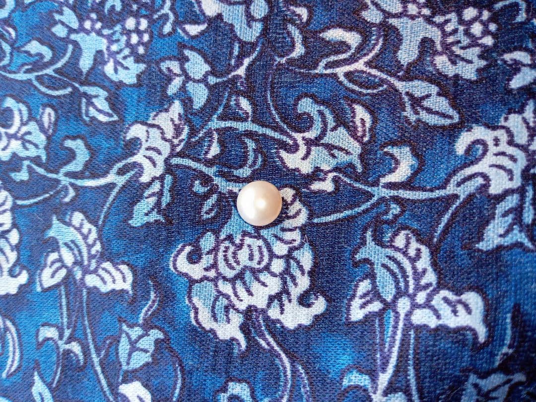 本真珠美品穴なし丸玉6ｍｍ新品未使用美品一粒