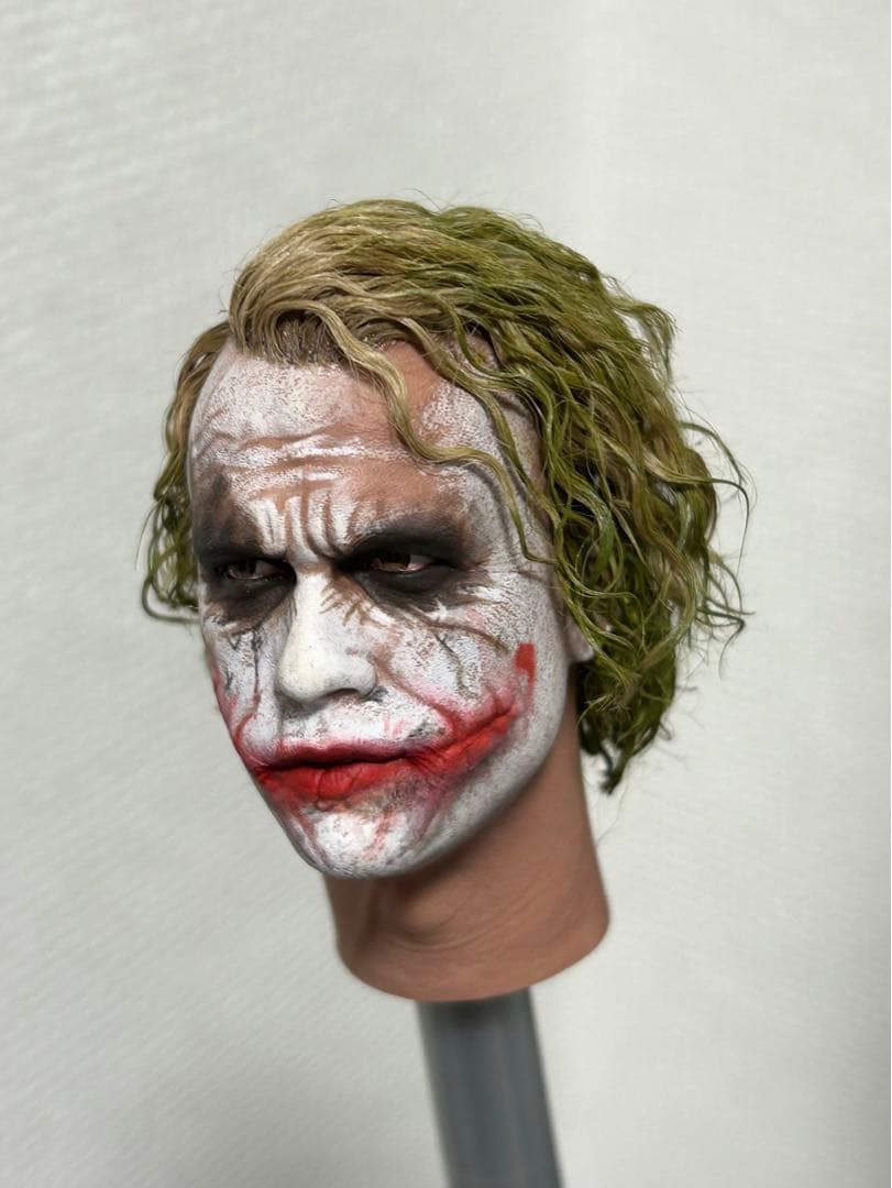 1/6 カスタム植毛ヘッド ダークナイト ジョーカー 審問1.0Ver