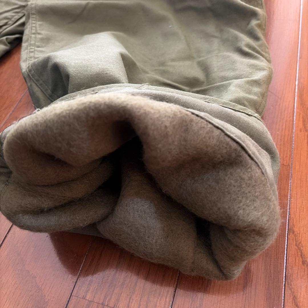 【超貴重・新品】米軍放出品　81年製　防寒・デッキパンツ　M