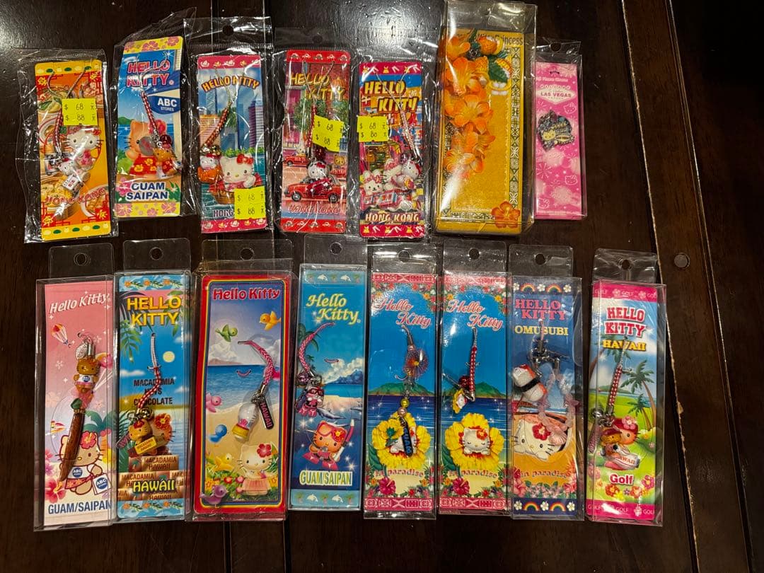 海外限定ご当地キティーストラップ