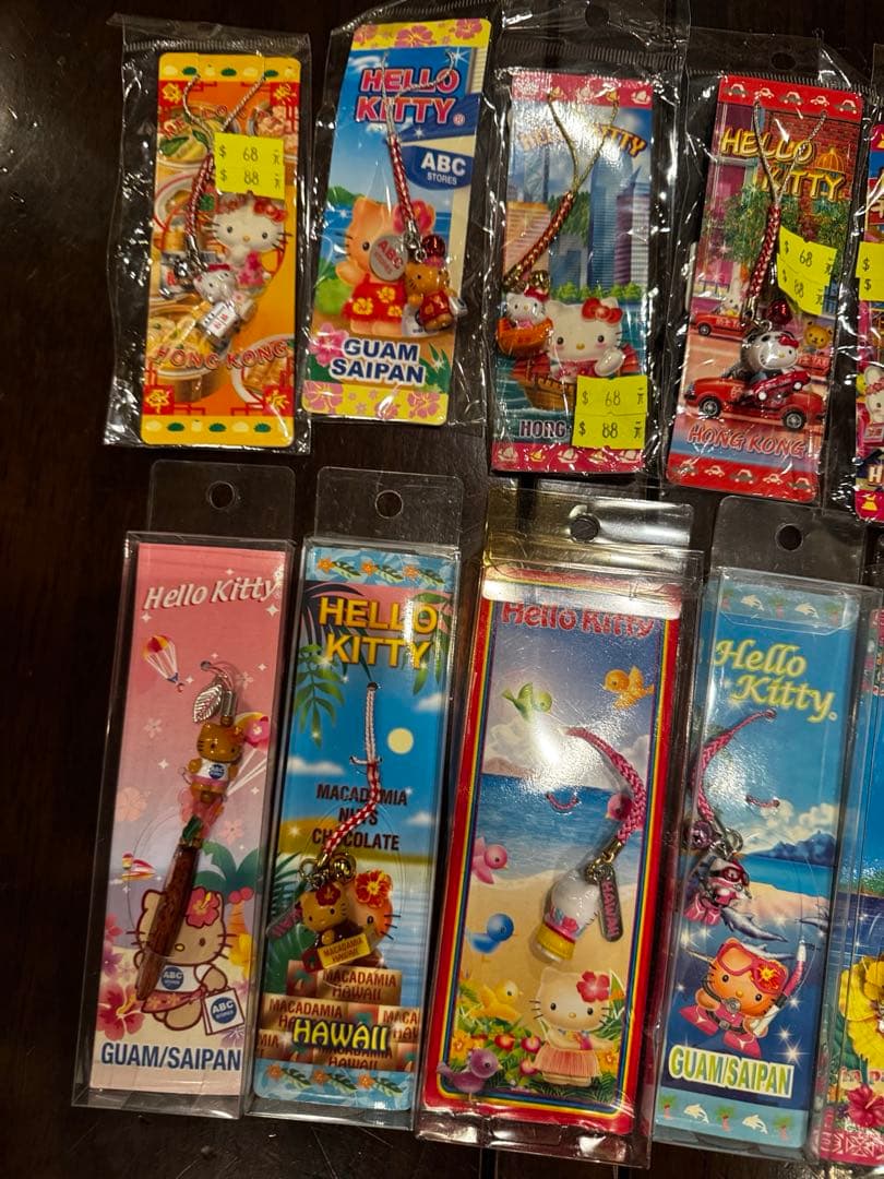 海外限定ご当地キティーストラップ