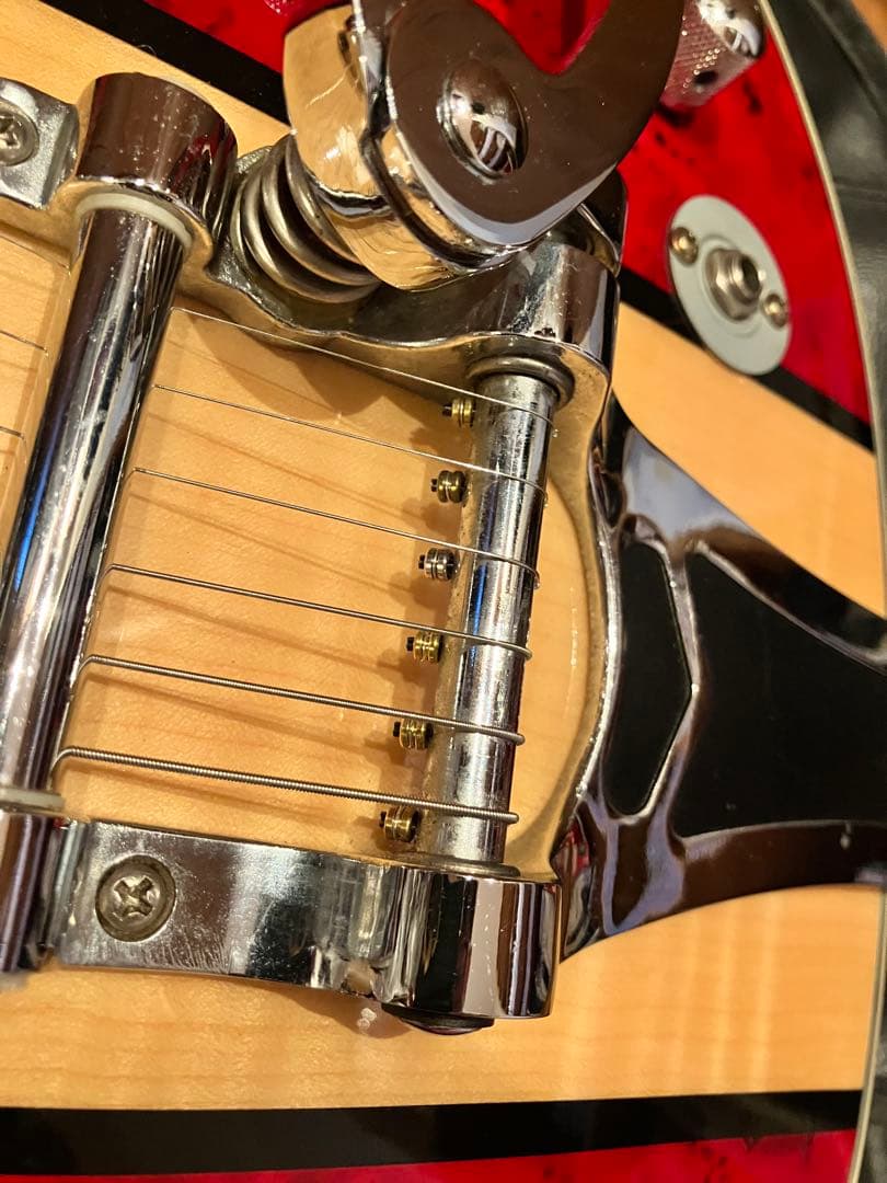 grote ES-335タイプセミアコ　ビグスビー　ケース付き