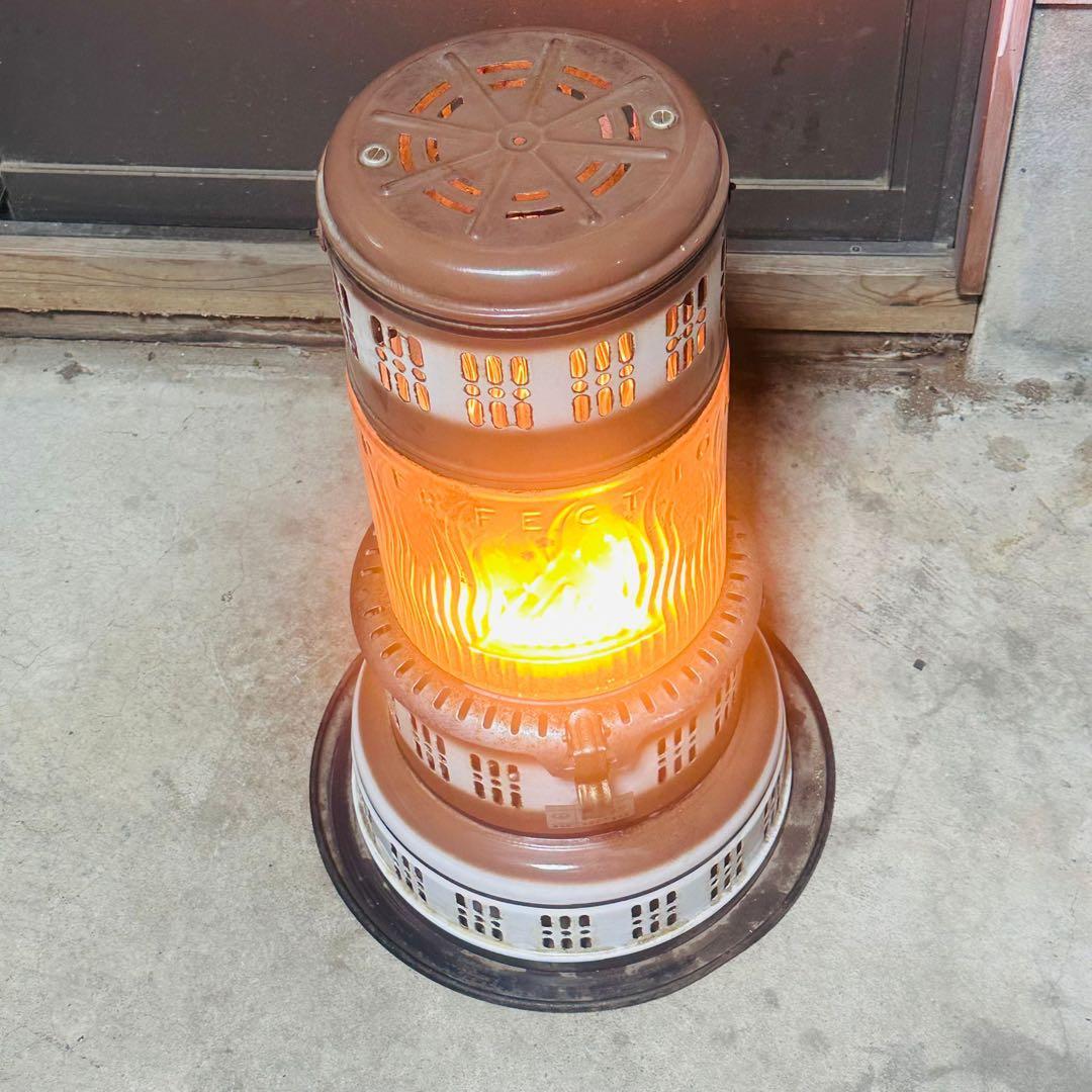 PERFECTION STOVE コンパクト石油ストーブ ブラウン 動作品