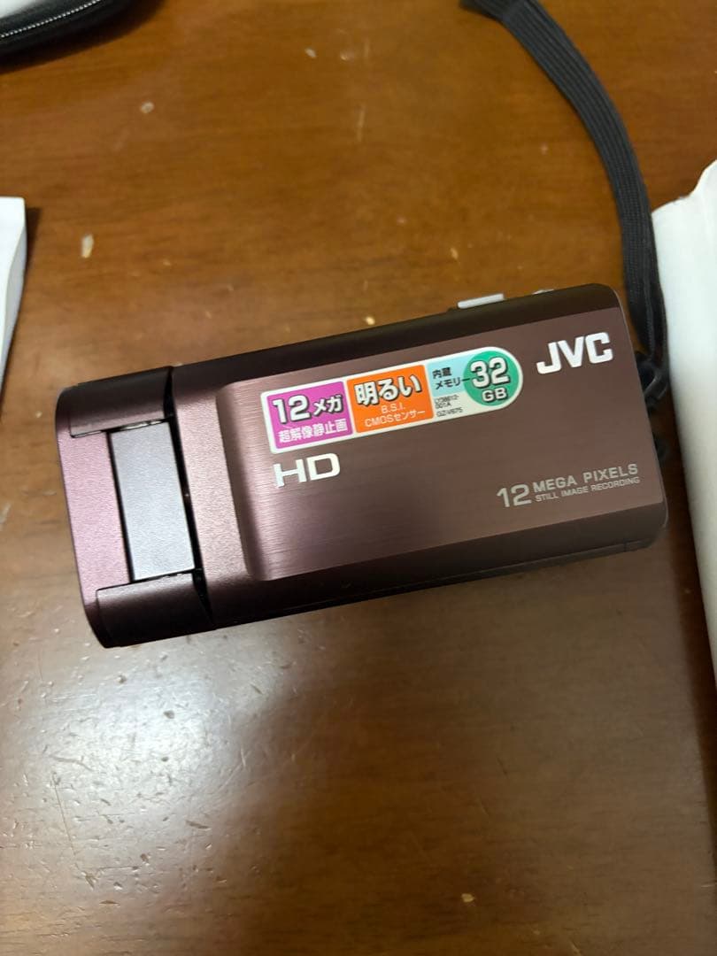 JVC HDビデオカメラ 12メガピクセル 32GB