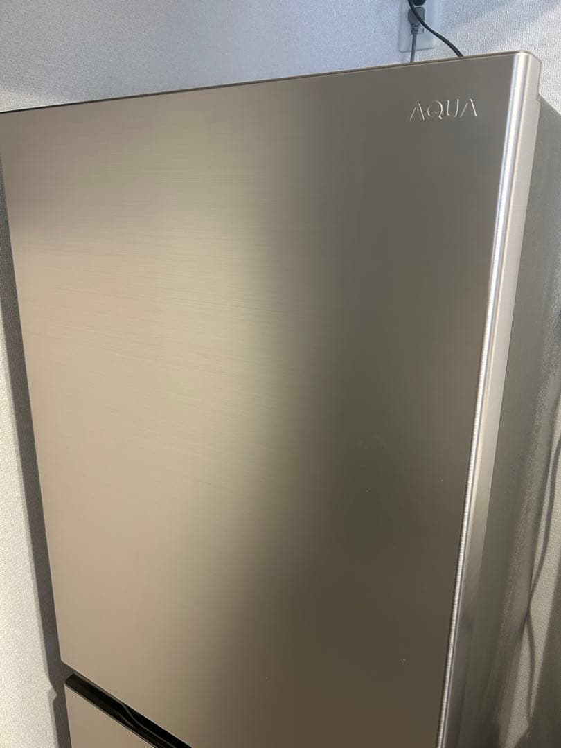 アクア冷蔵庫 362L 幅60 左開 ブライトシャンパンAQR-S36RL（N）