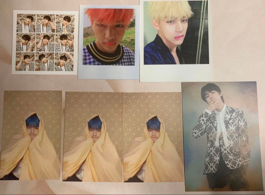 公式　BTS テテ　トレカ　ポストカード　ポラロイド　ミニフォト　等　まとめ売り