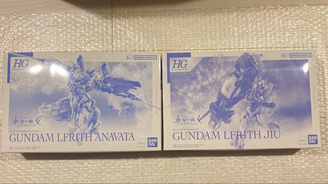 【新品未使用】1/144 HG ガンダムルブリス・ジウ ＆アノクタ