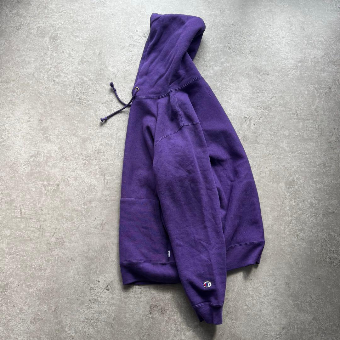 希少 ロンハーマン × チャンピオン リバースウィーブ L パープル