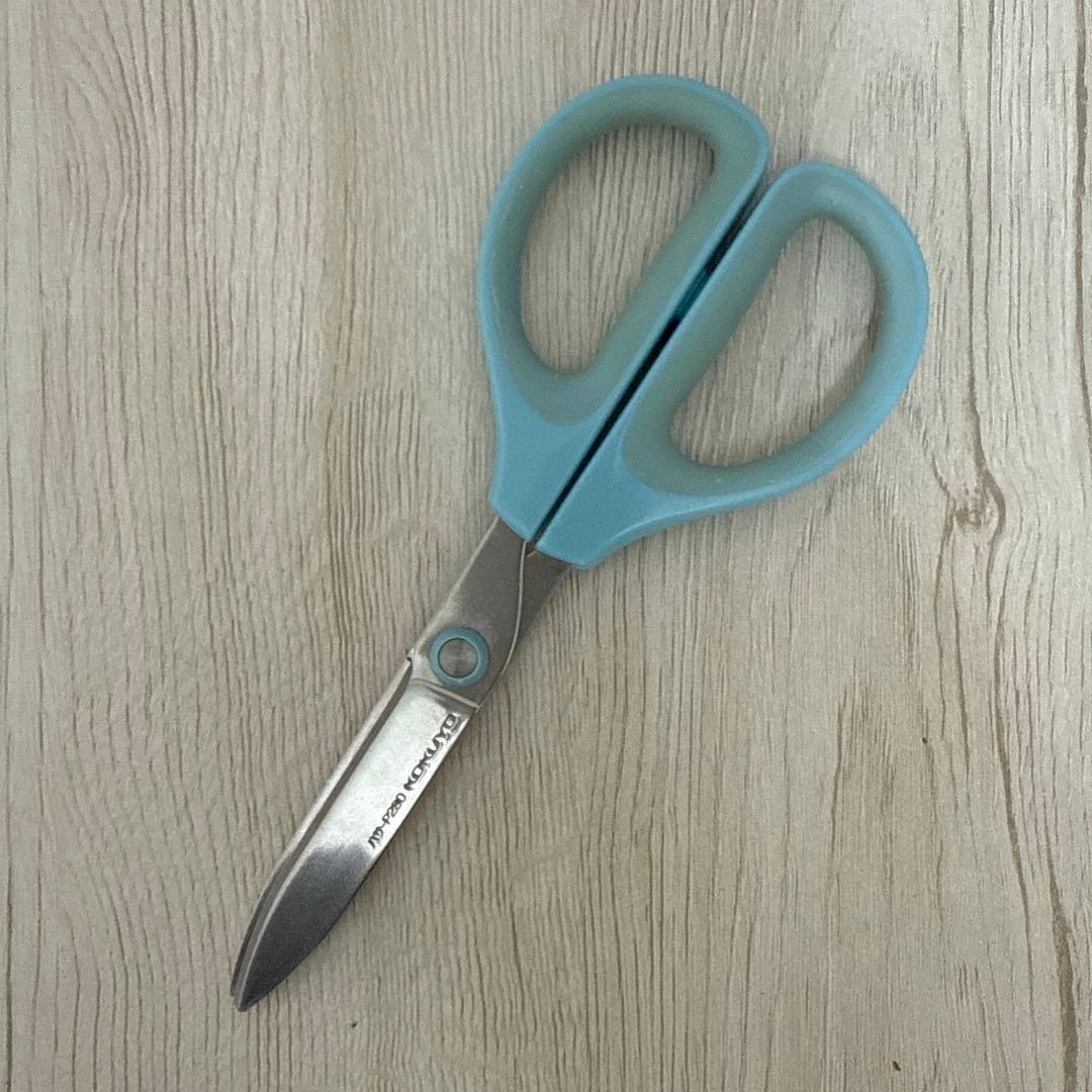 水色のハサミ