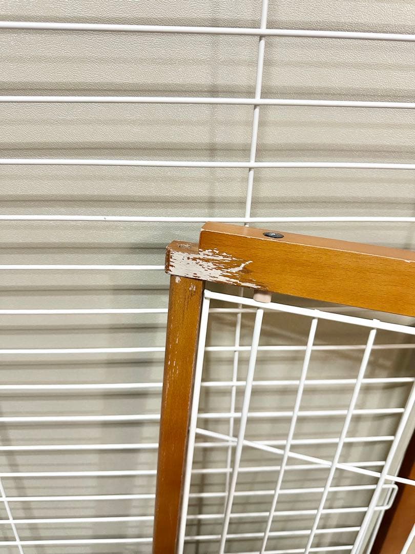 ieneko キャットケージ 3段 猫ケージ 木製 ナチュラル